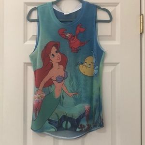 Little mermaid tank top